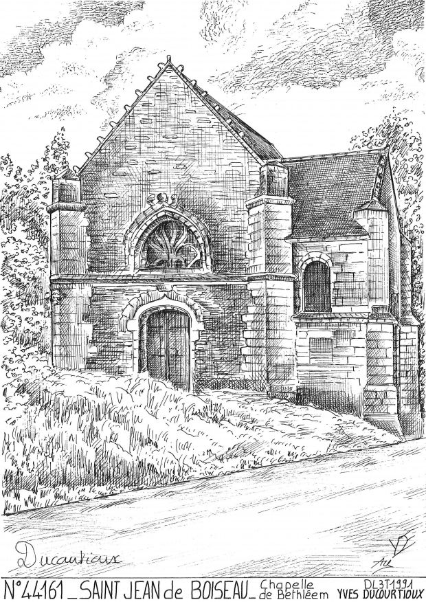 N 44161 - ST JEAN DE BOISEAU - chapelle de bethlem